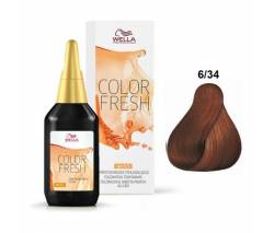 Wella Color Fresh: Оттеночная краска Велла Колор Фреш (6/34 темно-золотистый медный)