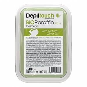 Depiltouch Professional Bio Paraffin: Горячий био-парафин с натуральным маслом оливы, 500 мл