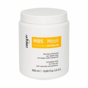Dikson: Маска для облегчения расчесывания пушистых волос с маточным молочком и пантенолом (M85 Untangling Mask), 1000 мл