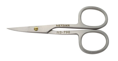 Metzger: Ножницы для ногтей изогнутые матовые (NS-798-D(CVD))