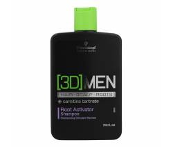 Schwarzkopf 3D Men: Шампунь активатор роста волос – очищение (Root Activator Shampoo), 250 мл