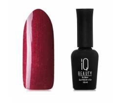 IQ Beauty: Гель-лак для ногтей каучуковый #005 Sparkling Bordeaux (Rubber gel polish), 10 мл