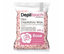 Depiltouch: Пленочный воск «Rose» с ароматом розы, 100 гр