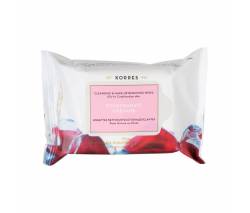 Korres Cleansers: Салфетки для снятия макияжа с гранатом (Pomegranate Cleansing And Demake Up Wipes)