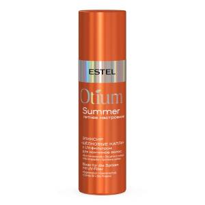 Estel Otium Summer: Эликсир "Шёлковые капли" с UV-фильтром для кончиков волос, 100 мл