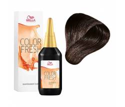 Wella Color Fresh: Оттеночная краска Велла Колор Фреш (4/07 коричневый натуральный коричневый)