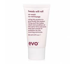Evo: Ко-вошинг для вьющихся и кудрявых волосy "Головокружительный" (Heads Will Roll Co-Wash), 30 мл