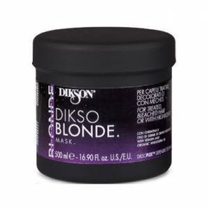Dikson Dikso Blonde: Mаска для обработанных, обесцвеченных и мелированных волос (Mask), 500 мл