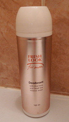 Крем-дезодорант Fresh Look с минералами мертвого моря для мужчин