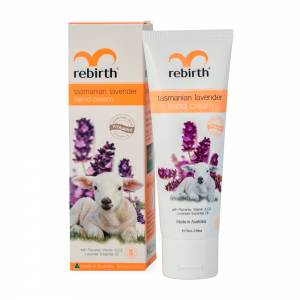 Rebirth: Крем для рук тасманийская лаванда  (Tasmanian Lavender Hand Cream), 75 мл