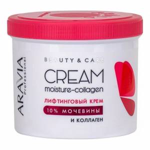 Aravia Professional: Лифтинговый крем с коллагеном и мочевиной 10% (Moisture Collagen Cream), 550 мл