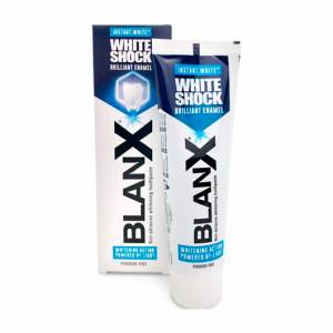 BlanX: Бланкс Вайт Шок зубная паста – мгновенное отбеливание зубов (Blanx White Shock Instant White), 75 мл