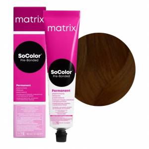 Matrix SoColor Pre-Bonded: Краска для волос 6NW натуральный теплый темный блондин (6.03), 90 мл