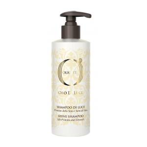 Barex Italiana Olioseta Oro Di Luce: Шампунь-блеск с протеинами шелка и семенем льна (Shine shampoo)