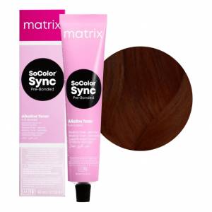 Matrix Color Sync Pre-Bonded: Краска для волос 3WN темный шатен теплый натуральный (3.30), 90 мл