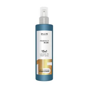 Ollin Professional Perfect Hair: 15 в 1 Несмываемый крем-спрей (Leave-in Cream Spray), 250 мл