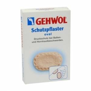 Gehwol (Геволь): Овальный защитный пластырь (Schutzpflaster oval), 4 шт