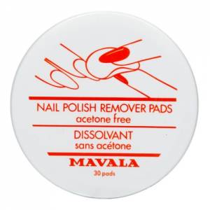 Mavala: Салфетки для снятия лака (Nail Polish Remover Pads), 30 шт