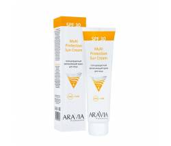 Aravia Professional: Солнцезащитный увлажняющий крем для лица (Multi Protection Sun Cream SPF 30), 100 мл