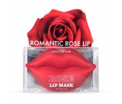 Kocostar: Гидрогелевые патчи для губ (Роза) (Lip Mask Pouch Rose), 20 шт