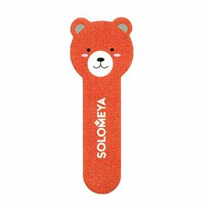 Solomeya: Пилка для натуральных и искусственных ногтей 180/220 "Медвежонок" (Little Bear Nail File Bear 3)