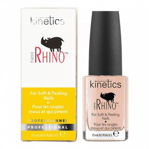 Kinetics: быстрый уход для слабых и ломких ногтей Nano Rhino (Носорог), 15 мл