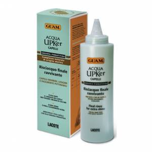 Guam UpKer: Вода для блеска волос (UpKer Acqua Capelli Risciacquo Finale Ravvivante), 400 мл