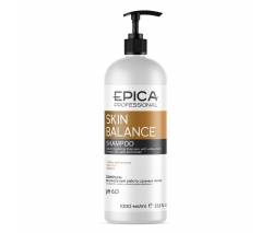 Epica Skin Balance: Шампунь, регулирующий работу сальных желез с экстрактом кипрея, солями цинка и бетаином, 1000 мл