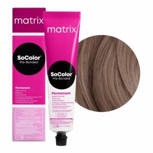 Matrix socolor.beauty: Краска для волос 8MA светлый блондин мокка пепльный (8.81), 90 мл