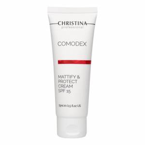 Christina Comodex: Матирующий защитный крем SPF 15 (Mattify & Protect Cream SPF 15), 75 мл