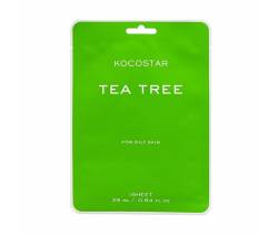 Kocostar: Маска для проблемной кожи против высыпаний с Чайным деревом (Tea Tree mask), 1 шт