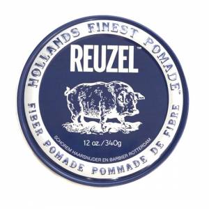 Reuzel: Паста для укладки волос, темно-синяя банка (Fiber Pomade)