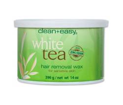 Clean & Easy: Воск "Белый чай" для чувствительной кожи (Warm Wax White tea), 390 мл