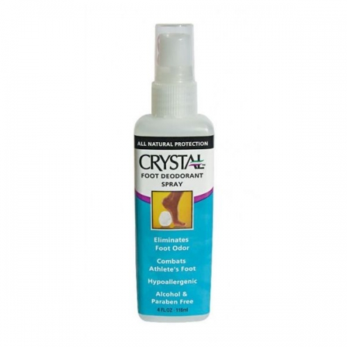 Crystal: Спрей для ног (Crystal Body Deodorant Foot Spray), 118 мл