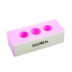 Solomeya: Блок-полировщик с отверстием под пальцы  для ногтей 2-х сторонний (2 Way Block Buffer)