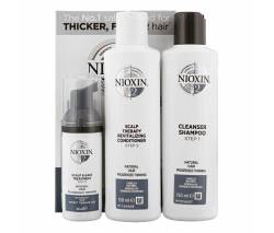 Nioxin Система 2: Набор (шампунь 150 мл, кондиционер 150 мл, маска 50 мл)