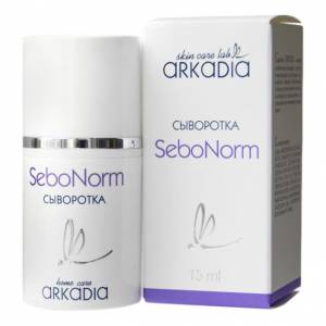 Аркадия: Активная сыворотка SeboNorm (для жирной кожи), 15 мл