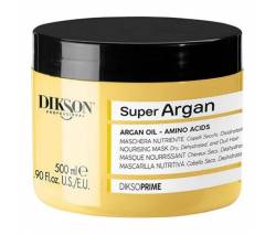 Dikson DiksoPrime: Маска питательная для сухих волос с маслом арганы, макадамии (Super Argan Nourishing Mask), 500 мл