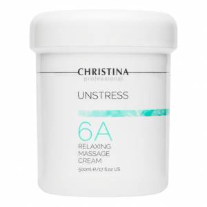 Christina Unstress: Расслабляющий массажный крем (шаг 6a) Relaxing massage cream, 500 мл