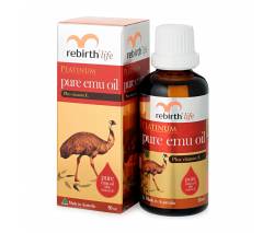 Rebirth: Чистое масло Эму (Platinum Pure Emu Oil), 50 мл