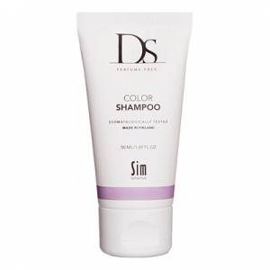 Sim Sensitive DS Perfume Free Cas: Шампунь для окрашенных волос (Color Shampoo), 50 мл