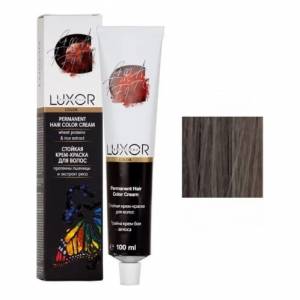 Luxor Color: Крем-краска для волос 7.12 Блондин пепельный фиолетовый, 100 мл