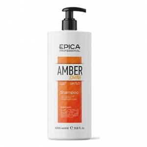 Epica  Amber Shine Organic: Шампунь для восстановления и питания, 1000 мл