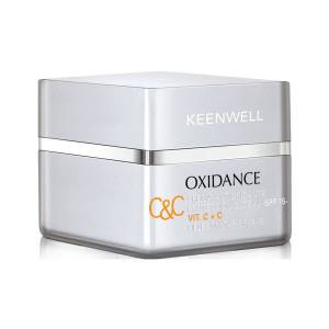 Keenwell Oxidance: Антиоксидантный защитный крем глобал СЗФ 15 (Crema Antioxidante Proteccion Global – SPF 15 Vit. C+C), 50 мл