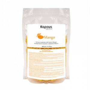 Kapous Depilations: Гелевый воск в гранулах с ароматом "Манго", 400 гр