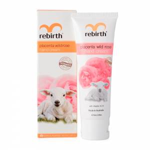 Rebirth: Крем для рук с экстрактом плаценты и маслом розы (Placenta Wild Rose Hand Cream), 75 мл