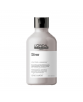 L'Oreal Professionnel Silver : Шампунь Сильвер для блеска седых и обесцвеченных волос (Silver shampoo), 300 мл