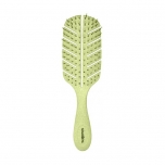 Solomeya: Массажная био-расческа для волос Зеленая (Scalp Massage Bio Hair Brush Green), 1 шт