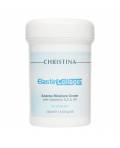 Christina Elastin Collagen: Увлажняющий азуленовый крем с коллагеном и эластином для нормальной кожи (Azulene Moisture Cream with Vit.A, E&HA), 250 мл
