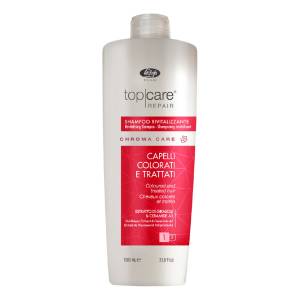 Lisap Milano Chroma Care: Оживляющий шампунь для окрашенных волос (Top Care Repair Revitalizing Shampoo), 1000 мл